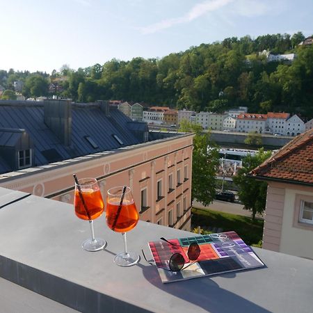 Ferienwohnung Penthouse - Zentral Und Genial Passau Exterior foto