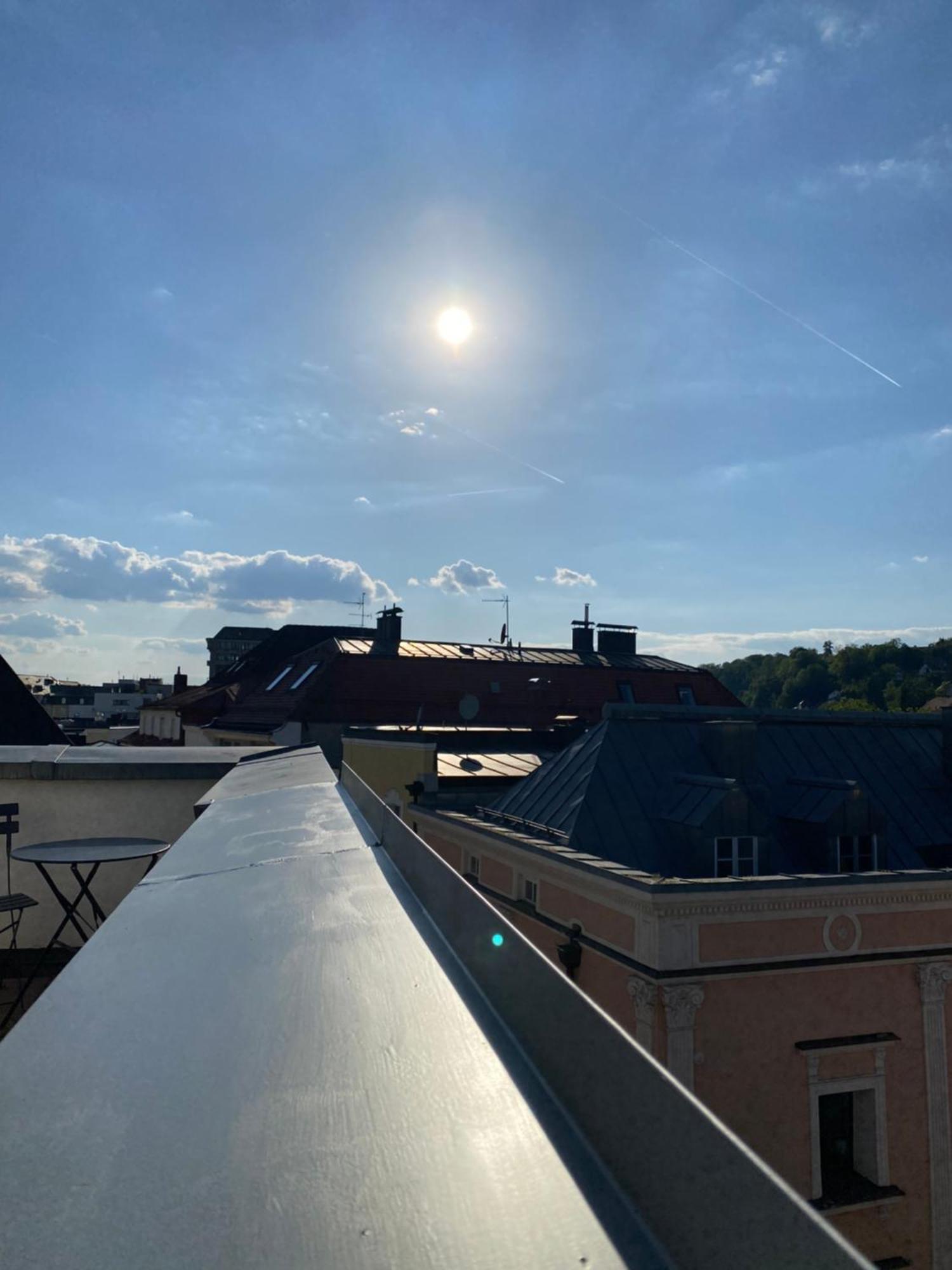 Ferienwohnung Penthouse - Zentral Und Genial Passau Exterior foto