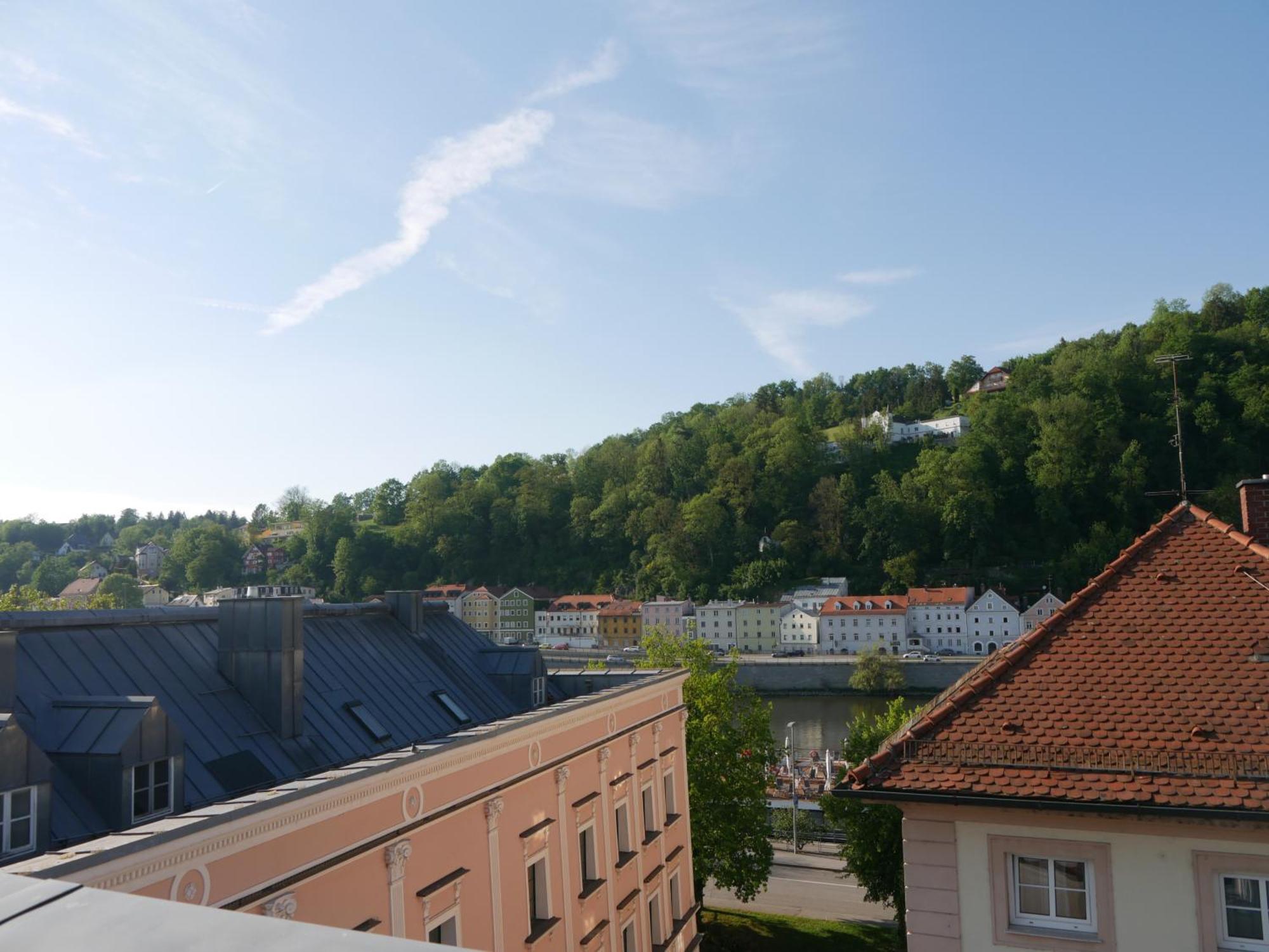 Ferienwohnung Penthouse - Zentral Und Genial Passau Exterior foto