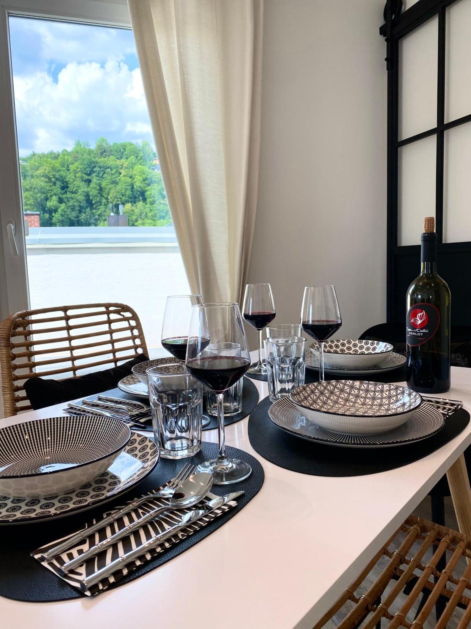Ferienwohnung Penthouse - Zentral Und Genial Passau Exterior foto